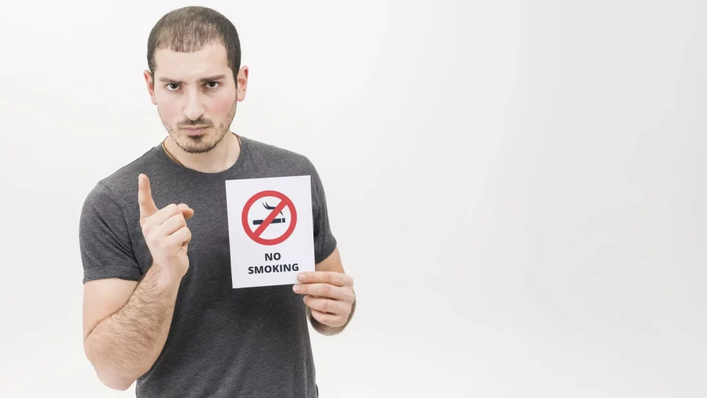 no fumar despues de los tratamientos dentales