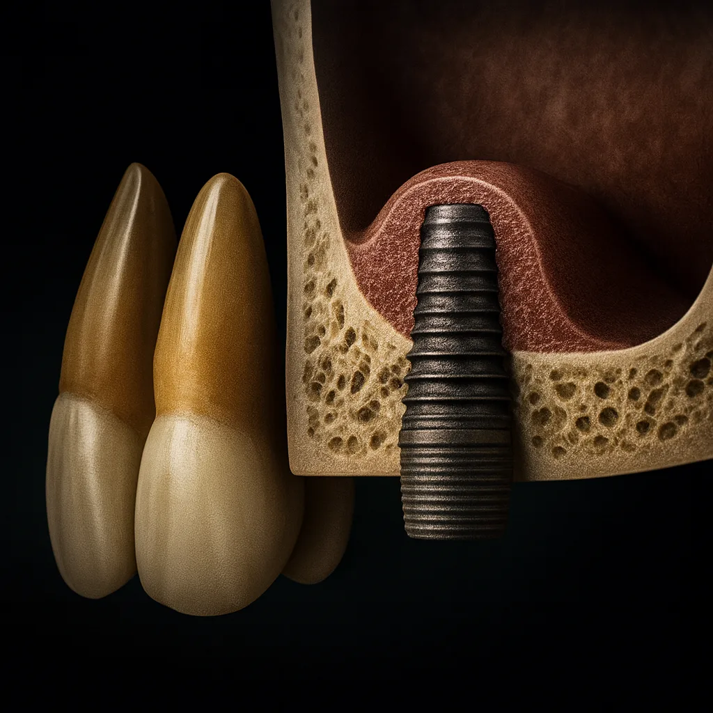 Implantes dentales en sector posterior