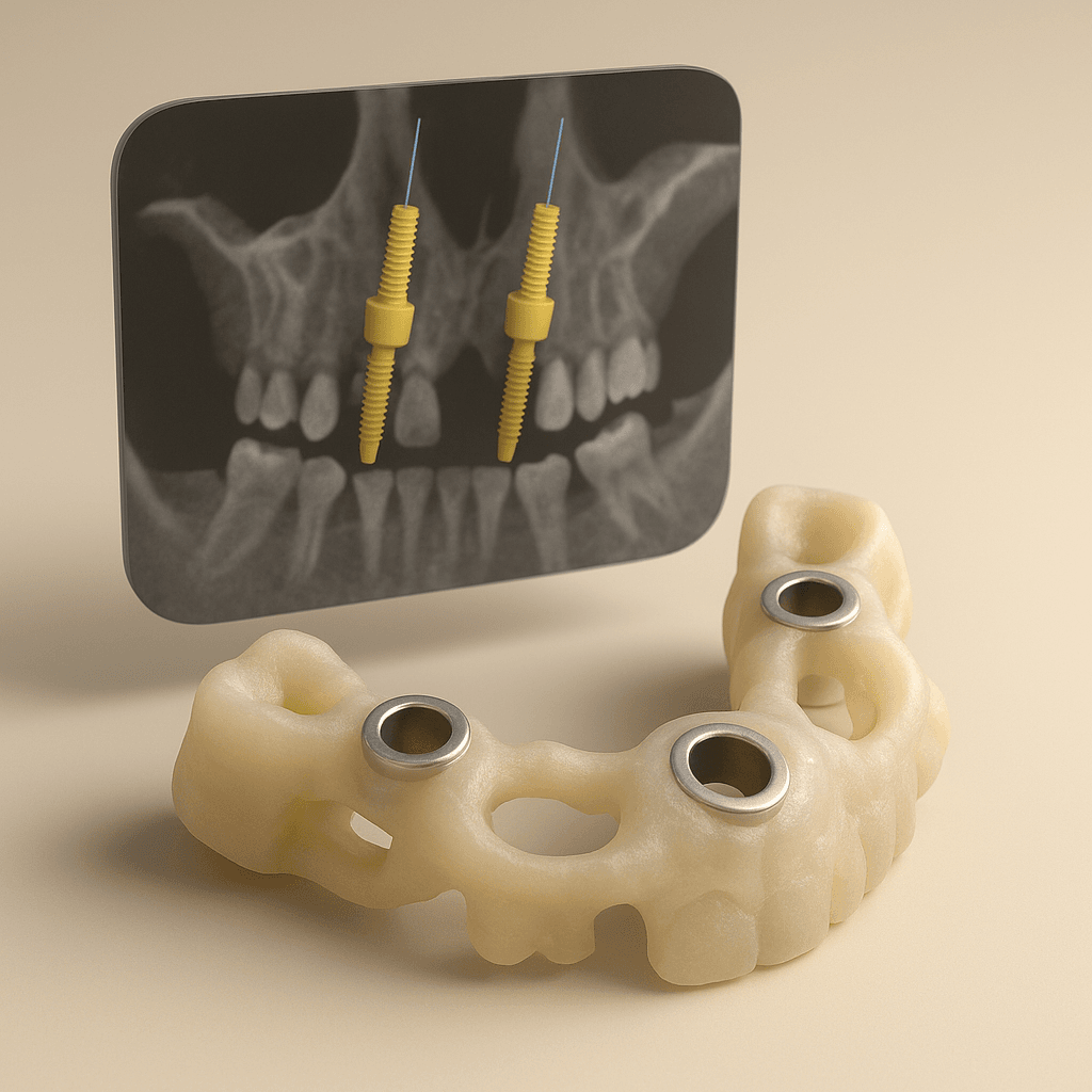 Implantes con cirugía guiada en Balmes, Sant Gervasi