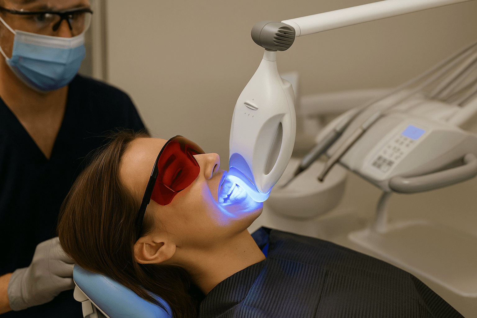 Blanqueamiento dental profesional en Clínica Dental Nin en Sant Gervasi