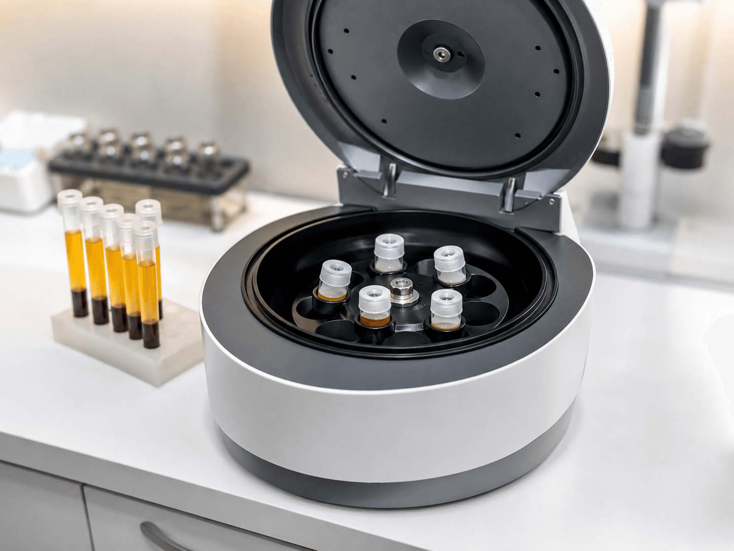 Centrifugadora de PRP para plasma rico en plaquetas en Clínica Dental Nin Sant Gervasi Balmes