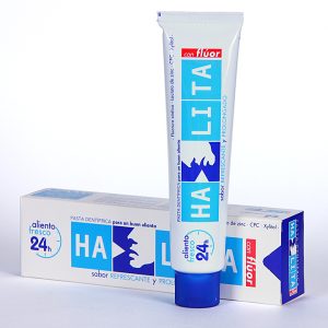 HALITA pasta dentífrica con flúor 75 ml con caja y tubo