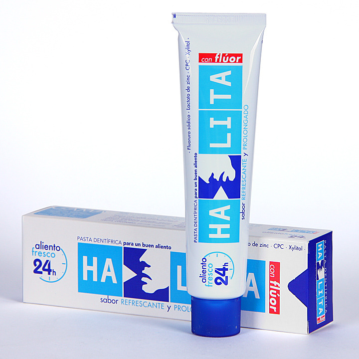 HALITA pasta dentífrica con flúor 75 ml con caja y tubo