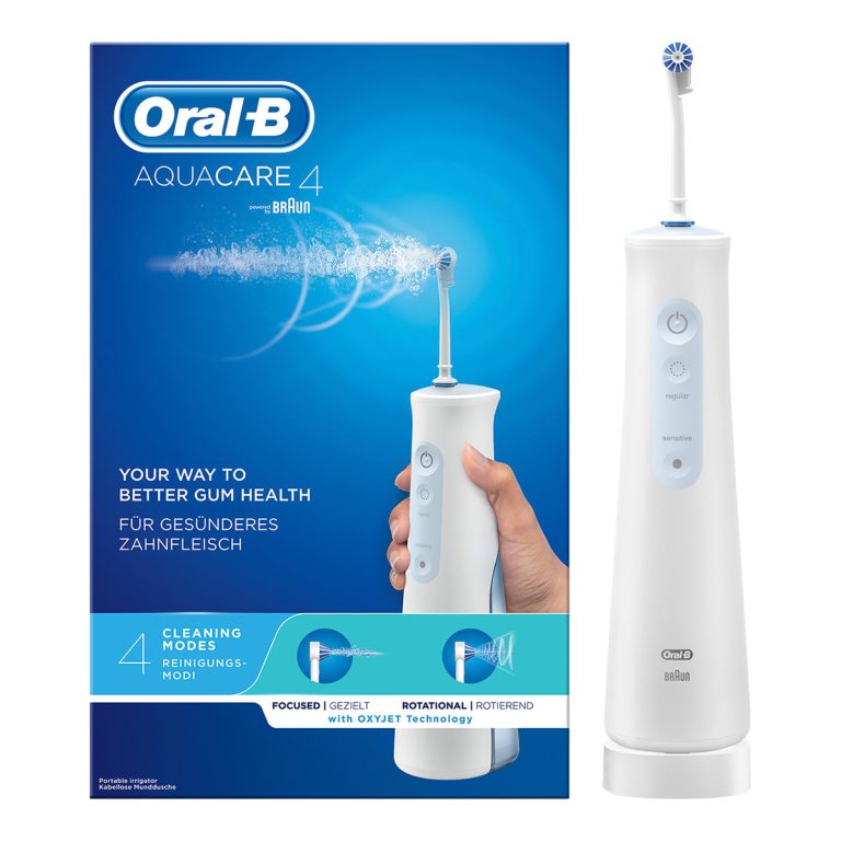 Oral-B AquaCare 4 con caja y base de carga