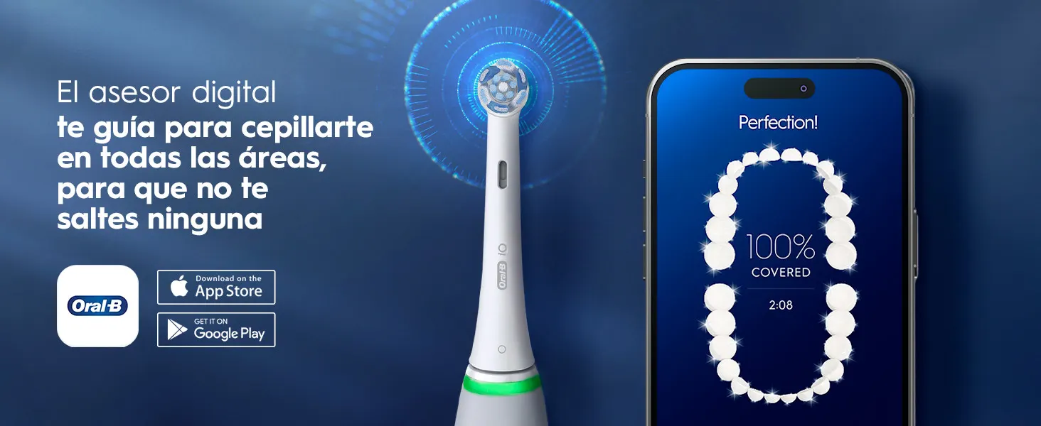 Oral-B iO 6 con app de seguimiento de cobertura