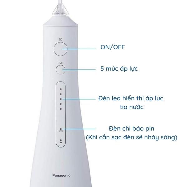 Panasonic EW1511 con cinco niveles de presión e indicadores LED