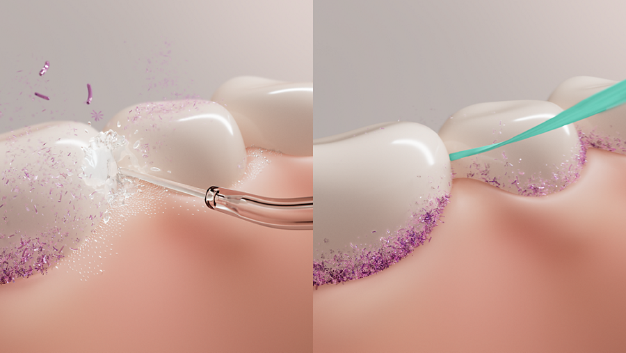 Flujo interdental Philips Compact Flosser 1000