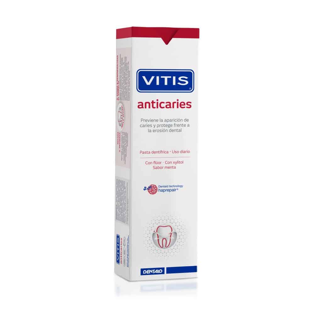 VITIS Anticaries, presentación de caja facilitada por Dentaid