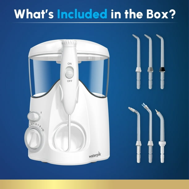 Waterpik Ultra WP-100 con seis boquillas incluidas